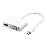 UGREEN 30843 USB-C TO HDMI & VGA CONVERTER