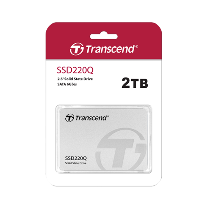 Transcend 2.5" SATA SSD220Q 2TB