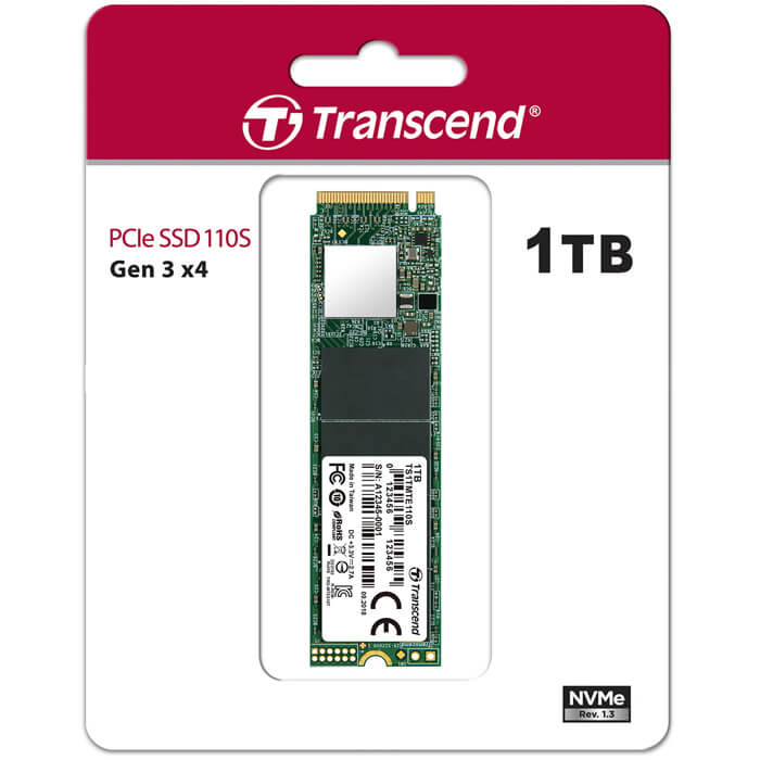 Transcend PCIe NVMe M.2 1TB SSD