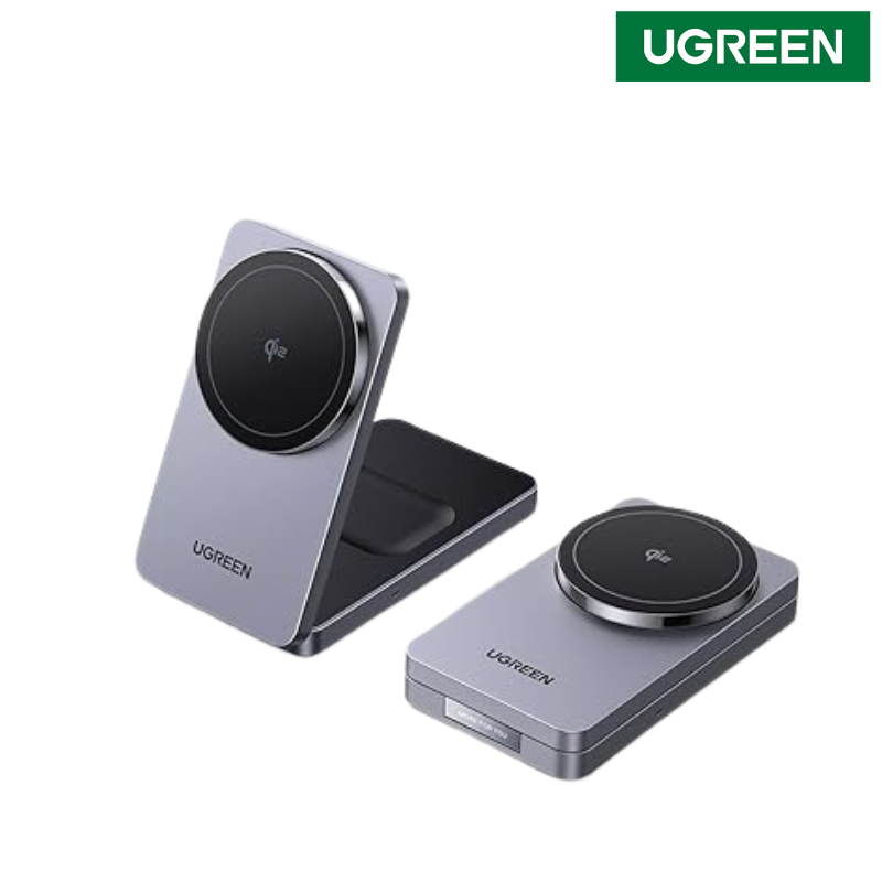 Ugreen 45057 2-in-1 Magnetic Wireless Charger