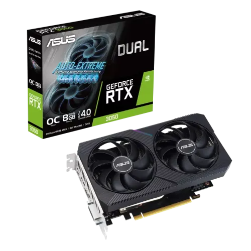 ASUS Dual GeForce RTX 3050 V2 OC Edition 8GB GDDR6