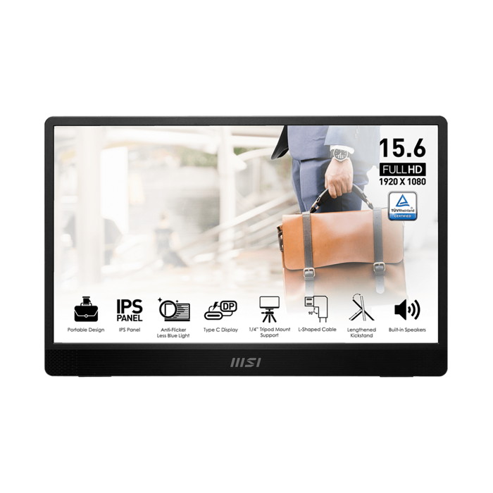 MSI Pro MP161 E2 15.6" Portable Monitor