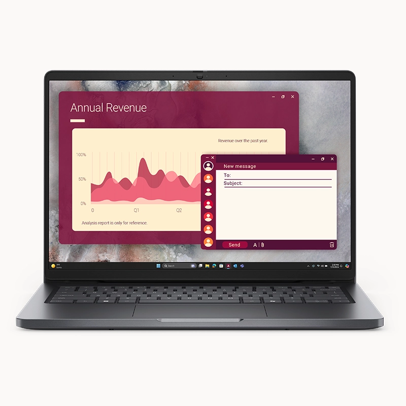 Dell Pro 14 PC14250 | Core 5 120U | 8GB | 512GB SSD | FHD+ | Non-Backlit 14" Laptop