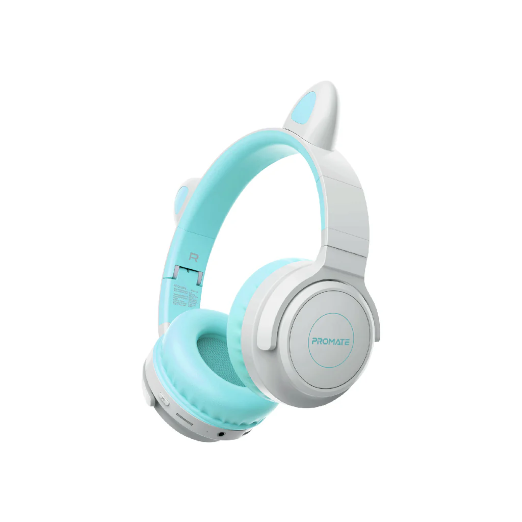 PROMATE KidSafe Kawaii Style Wireless Kids Headphone