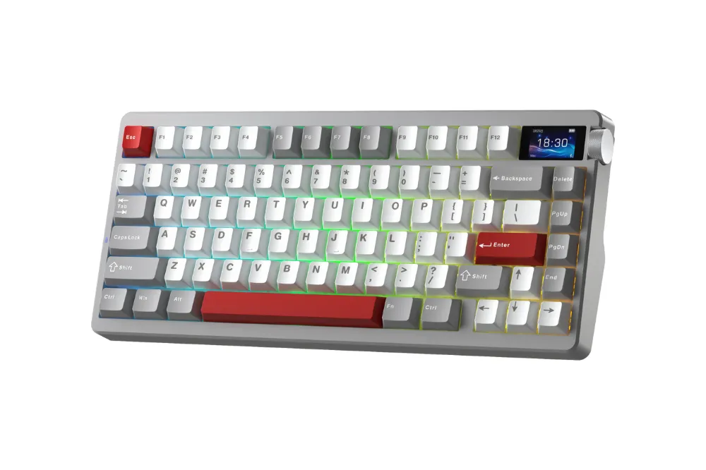 Aula NOVA75 Tri-mode Mechanical Keyboard (Caramel Latte Switch)