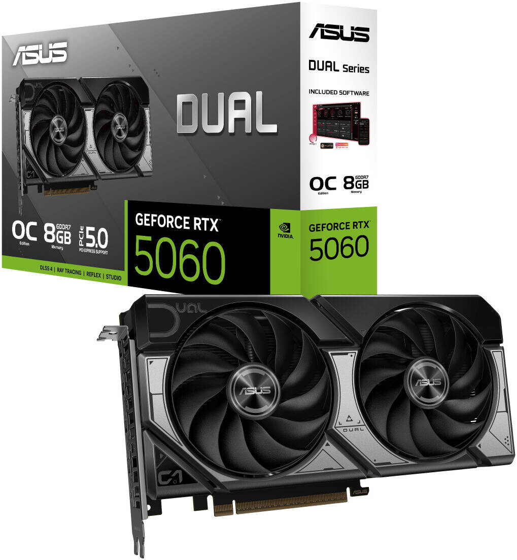 Asus GeForce RTX 5060 OC 8GB Graphics Card
