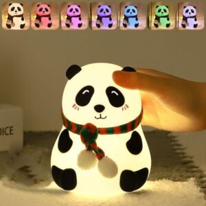 Panda Silicone Night Light – Tap Control