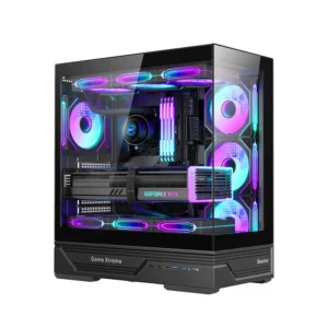 Huntkey GX760A Fortune Gaming Case Black