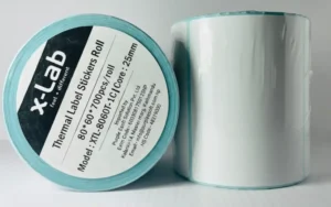 xLab XTL-8060T-1C Thermal Label Sticker Roll