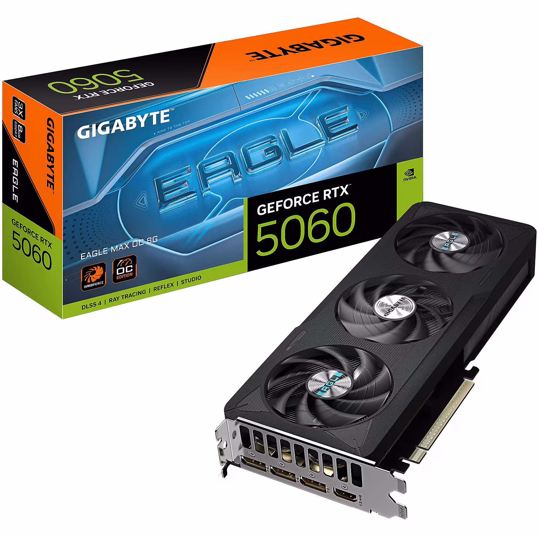 Gigabyte GeForce RTX 5060 EAGLE MAX 8G Graphics Card