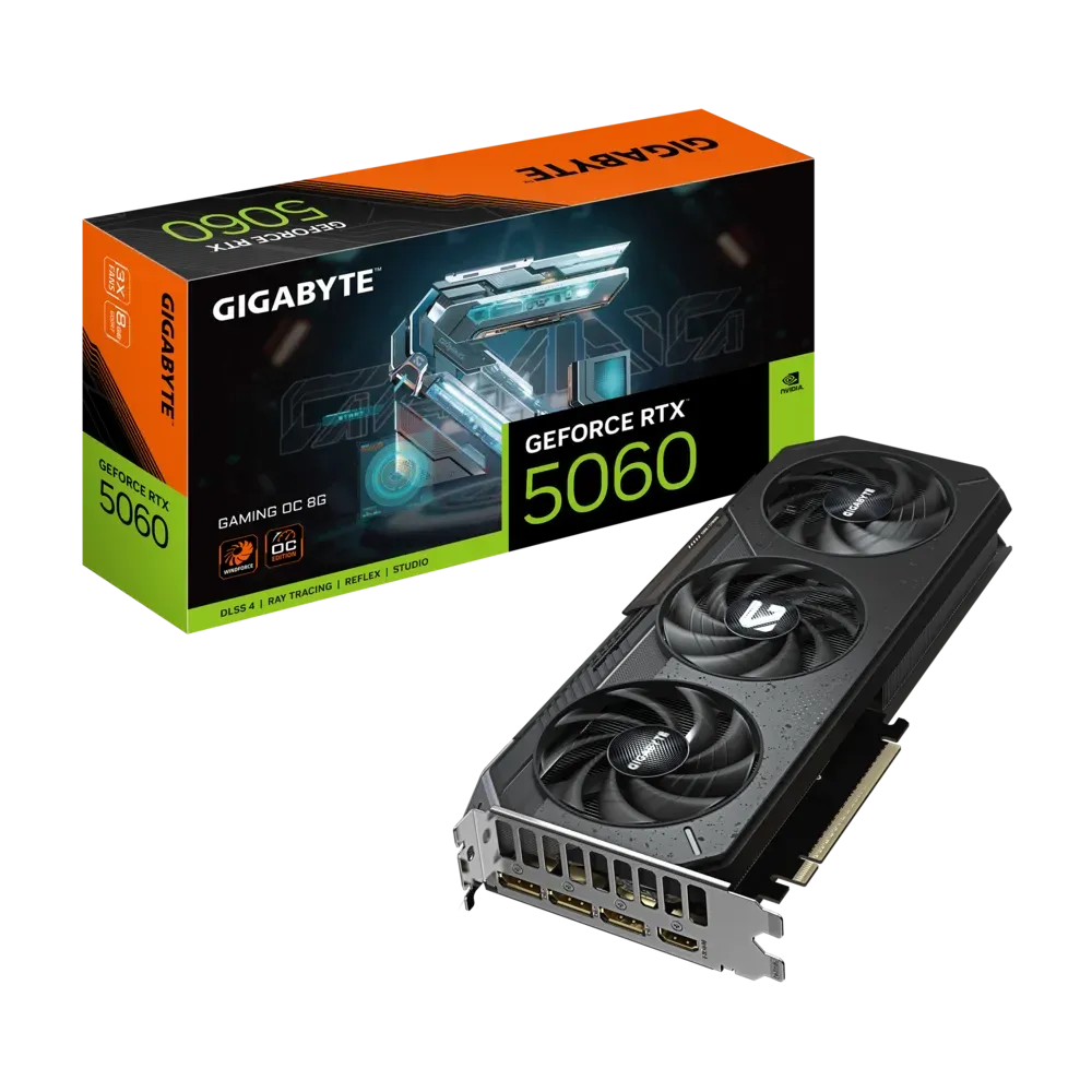 Gigabyte GeForce RTX 5060 GAMING OC 8G Graphics Card