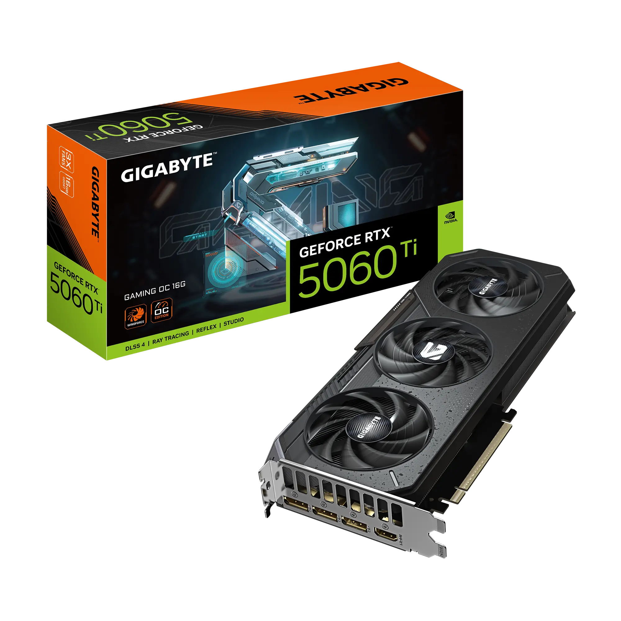 GIGABYTE GeForce RTX 5060Ti GAMING OC 16GB