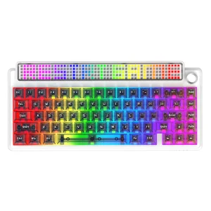 AJAZZ Pixel68 White Peach Switch Gaming keyboard