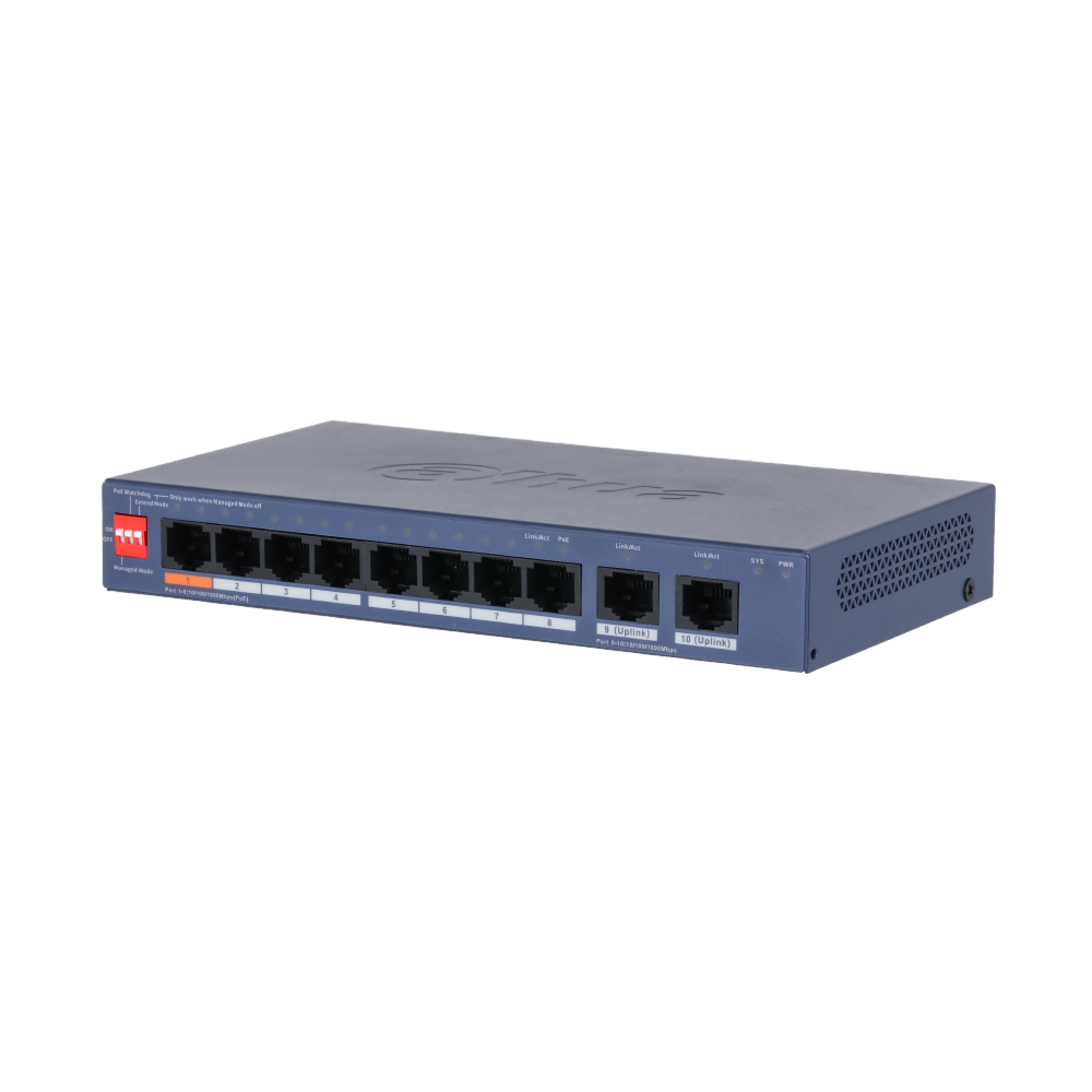 Dahua DH-CS4010-8GT-60 10-Port Switch with 8-Port PoE
