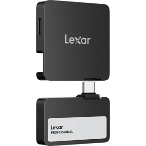 LEXAR PROFESSIONAL GO PORTABLE SSD 2TB WITH HUB
